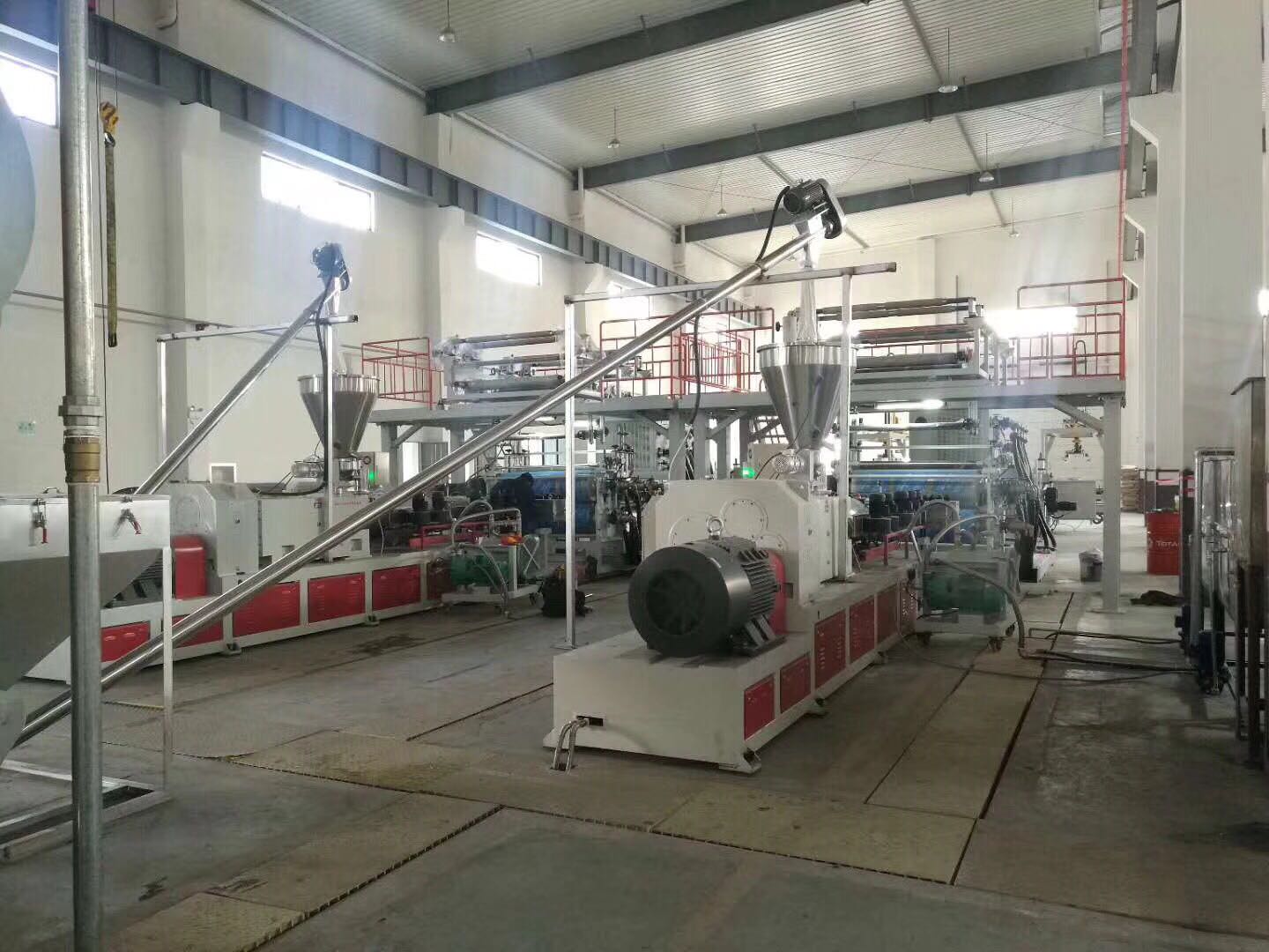 SPC,RVP,LVT Floor Extrusion Line